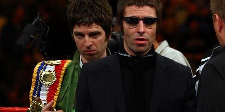 Noel and Liam invited into the ring to fight out their differences