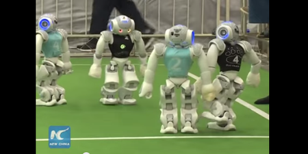Japan win the World Cup – for robots (Video)