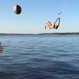 Epic backflip catch takes skill and agility to a new level (Video)