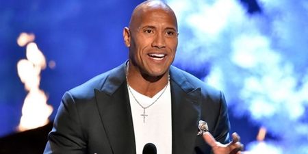 The Rock’s huge physique makes total sense when you see what his dad used to look like