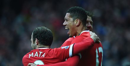 Man United’s Chris Smalling has entered the Guinness Book of Records