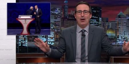Watch British comedian John Oliver hilariously hammer Fifa yet again (Video)