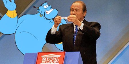 That time Sepp Blatter was trolled by Robin Williams