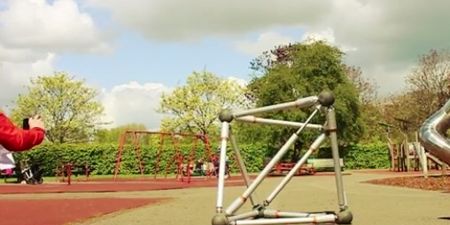 Scientists create climbing frame that looks for children to play with (Video)