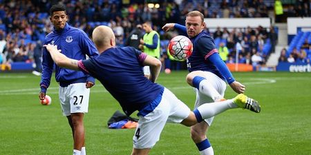 Wayne Rooney back in Everton blue for Duncan Ferguson’s testimonial