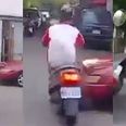 This, erm, ‘high octane’ scooter police chase in China ends very badly (Video)