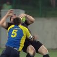 Watch this massive collision between two Polish rugby players (Video)