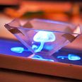 Turn your phone into a 3D hologram projector using tape and a CD case (Video)