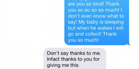 This is the kindest gesture you’ll hear all week…