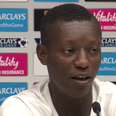 Max Gradel links himself with a move to Chelsea – at his unveiling as a Bournemouth player (Video)