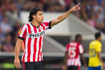 Watch PSV player celebrate his team’s title win by bizarrely chanting his own name