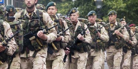 Ammunition shortage leaves Dutch soldiers shouting “bang bang”…
