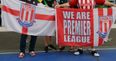 Stoke supporters sell embarrassing “6-1” scarves ahead of Liverpool game…