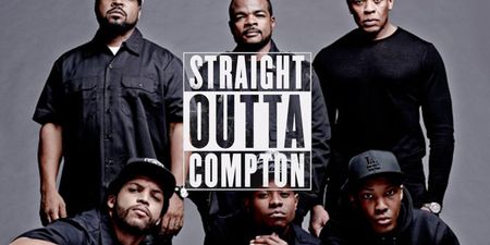Straight Outta Compton premiere pulls in N.W.A’s surviving members  – and heavy security