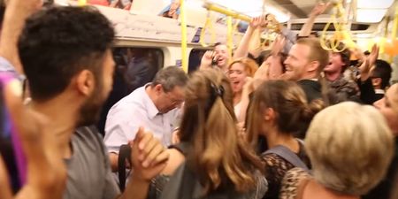 A dance party broke out on the London Underground. No really (Video)