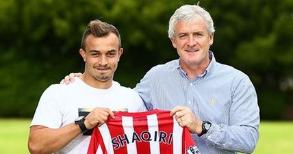 Xherdan Shaqiri has already broken a record at Stoke…