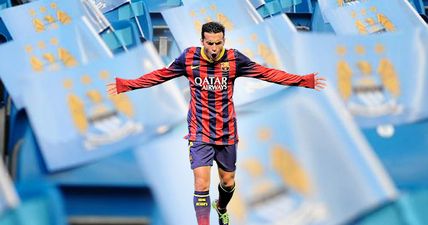 Manchester City looking to gazump rivals United for Pedro?