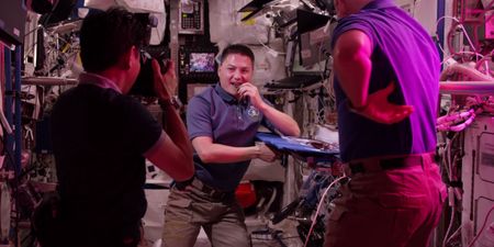 Astronauts eat food grown in outer space in historic world first (Video)