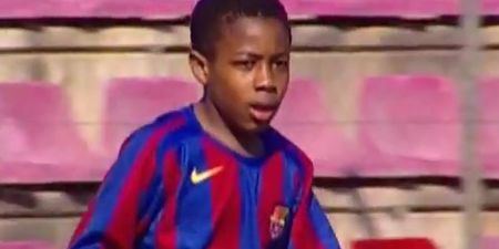New Aston Villa signing Adama Traore was better than us when he was 8 (video)