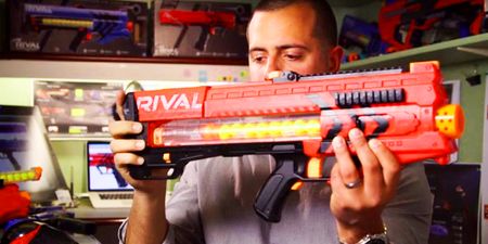 Nerf guns grow up with these motorised badboys (Video)