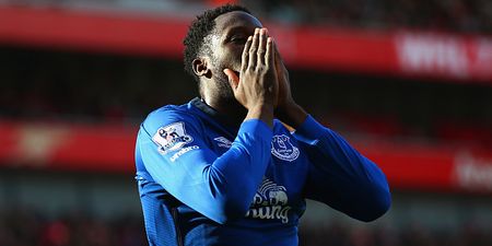 Romelu Lukaku’s reaction to hitting a fan with the ball at Southampton game is brilliant