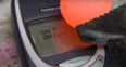 This is what happens when you drop a burning ball of nickel on an old Nokia phone (Video)