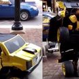 This guy’s home-made Transformers costume is absolutely brilliant (Video)