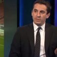 Controversial Liverpool goal causes Gary Neville to swear on Monday Night Football (Video)