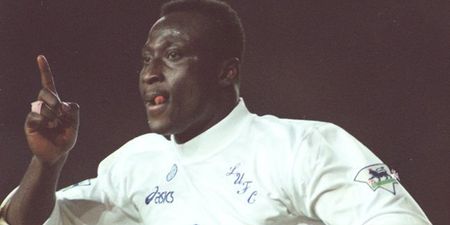 Tony Yeboah does the impossible and picks between his two famous wonder strikes