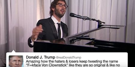 Josh Groban sings Donald Trump’s tweets and it’s fantastic