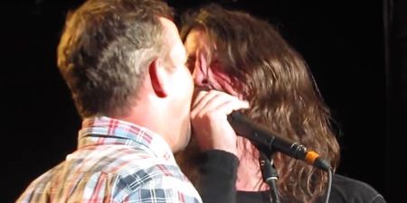 Dave Grohl invites crying, drunk man on stage to help with song (video)
