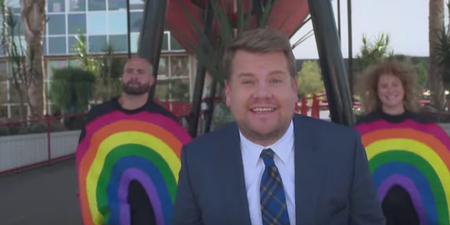 Watch James Corden sing a brilliant ode to viral videos