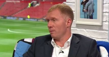 Did Paul Scholes call Howard Webb a ‘t**t’ on live TV? (Video)