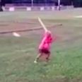 This little baseball kid redefines the term ‘like a boss’…