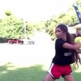 This girl’s mesmerising piece of softball skill will blow you away (Video)