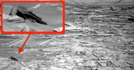 A Star Wars spaceship has crashed on Mars, according to people claiming to be experts