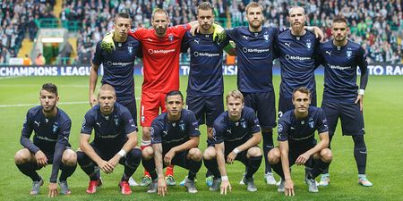 Malmo go overboard with their celebrations after beating Celtic (pic)