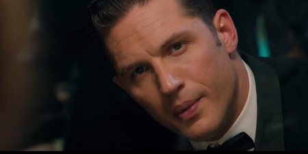 World exclusive clip of Tom Hardy as Reggie Kray in Legend (Video)