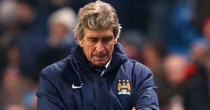 Manuel Pellegrini left red-faced by Manchester City Twitter account…