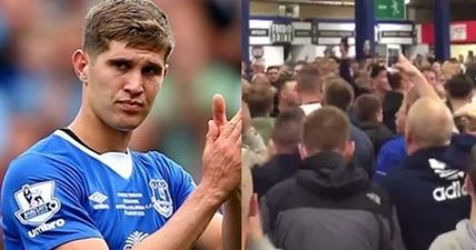 Everton take the p*ss out of Chelsea with this classic John Stones/Beatles chant (Video)