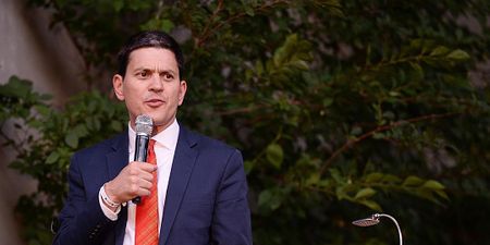 David Miliband has a surprising football-related email address