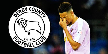 PICS: Derby’s Nick Blackman joins long and glorious tradition of mardy-looking signings
