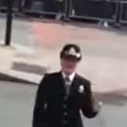 Dancing Police officer is the Pride of Manchester (Video)