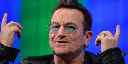 Bono’s guitar playing days appear to be numbered