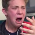 Poor kid swallows insanely hot ghost pepper and immediately regrets it (Video)