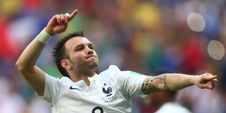 Mathieu Valbuena steals the show on Anthony Martial’s France debut (Video)