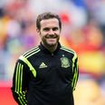 Juan Mata gives Spain the lead in Macedonia, but did he mean this? (Video)