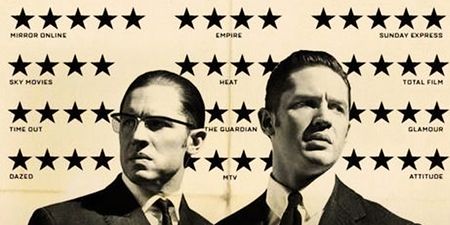 Promoters of Krays movie ingeniously use a bad review to their advantage