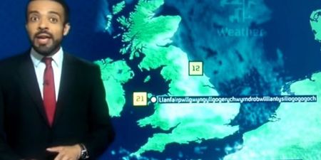 American newsreader tries to copy Liam Dutton’s perfect pronunciation of Britain’s longest place name (Video)