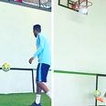 Athletic Bilbao stars challenge each other to basketball trick shots (Video)
